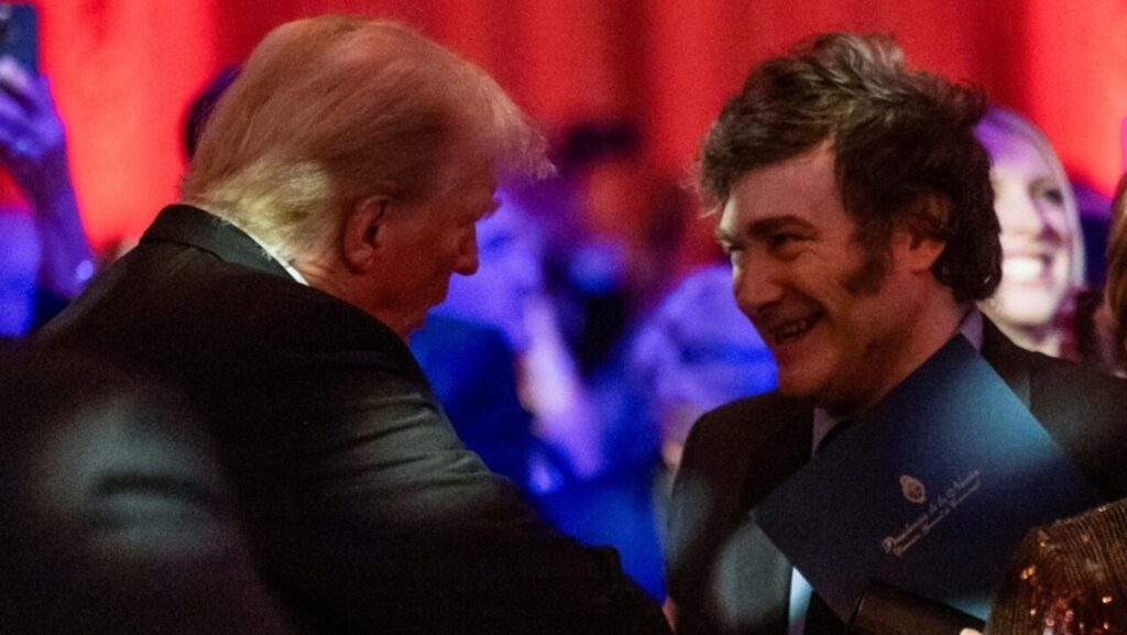 Javier Milei respaldó la decisión de Donald Trump de atacar centrales nucleares de Irán y condenó las amenazas a Rafael Grossi 1 MILEI TRUMP 1 1