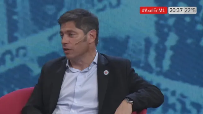 Axel Kicillof: "Javier Milei salió a hipotecar el futuro del país para llegar a octubre sin devaluar" 1 imagen 2025 10 23 221331773